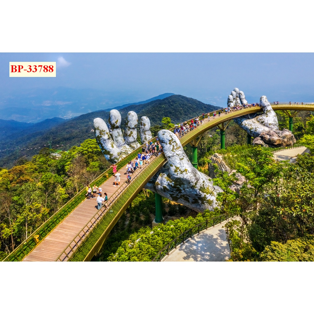 Tranh dán tường Việt Nam 3D HỘI AN thơ mộng, yên bình