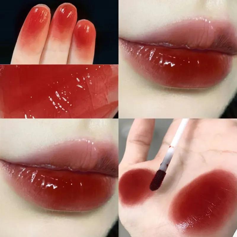Son bóng mengjieshangpin DAIMANPU dạng lỏng dưỡng ẩm lâu trôi phong cách lấp lánh dưỡng ẩm mềm môi
