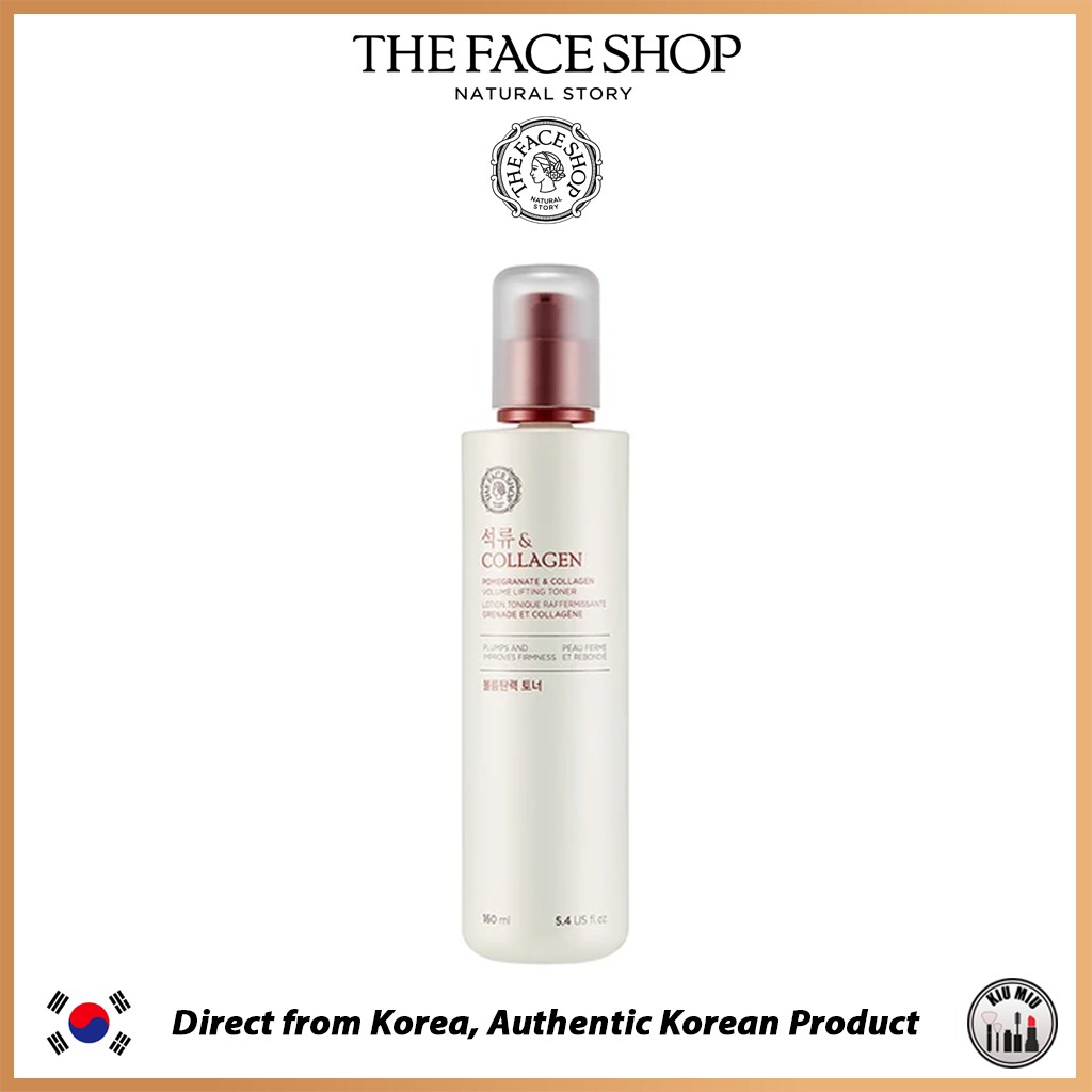 THE FACE SHOP Pomegranate And Collagen Volume Lifting Toner 160ml *ORIGINAL KOREA*