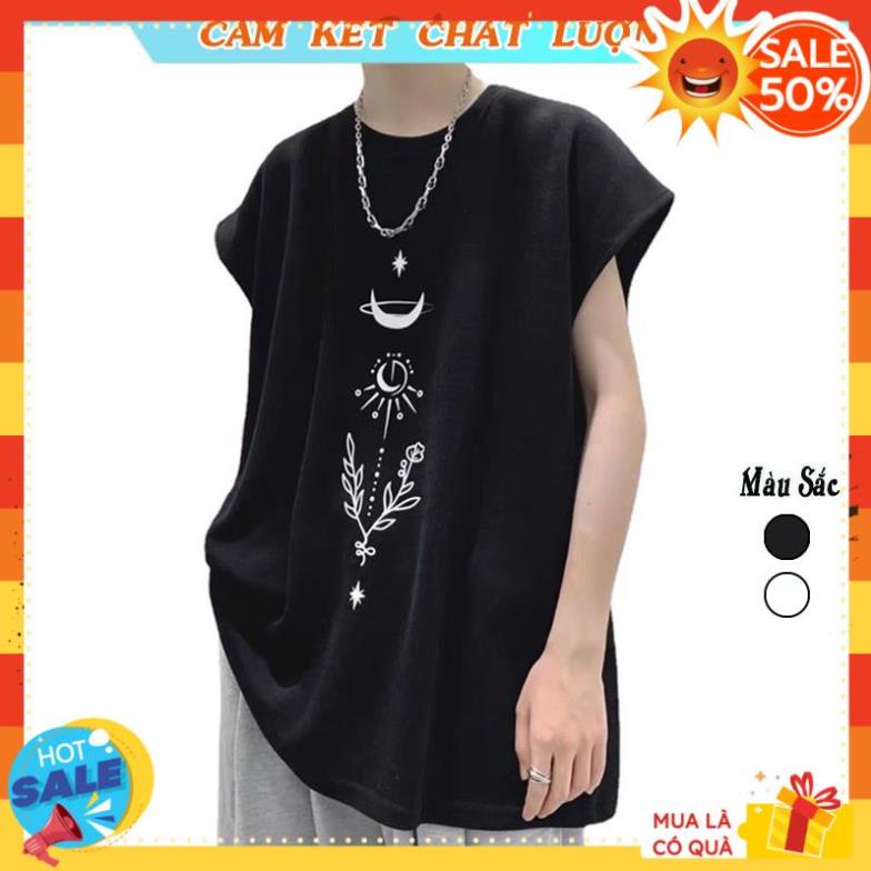 Áo tank top nam nữ, áo ba lỗ thể thao form rộng tập gym đẹp giá rẻ freeship mã AT08 MT *