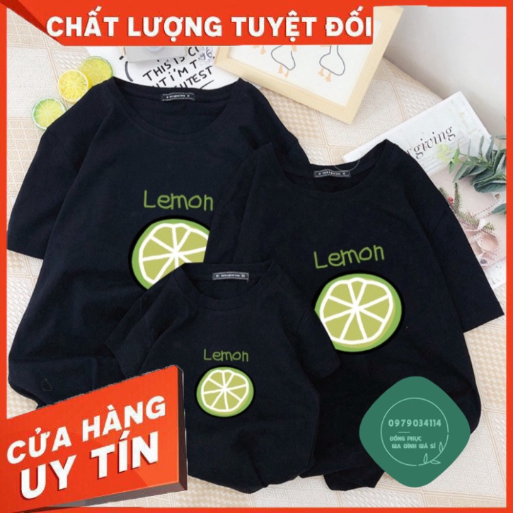 Áo thun giá sỉ 🍋🍋🍋VIDEO ÁO THUN GIA ĐÌNH LEMON ĐI CHƠI, ÁO GIA ĐÌNH ĐI BIỂN CHẤT COTTON LOẠI 1 ĐỦ MÀU ĐỦ SIZE