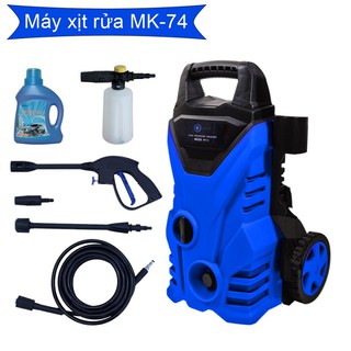 Máy phun xịt rửa xe Kachi MK74 - bình bọt tuyết