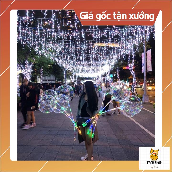 Bóng bay galaxy đèn led siêu phát sáng nhiều màu siêu dày