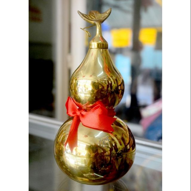 Hồ lô bằng đồng 18cm