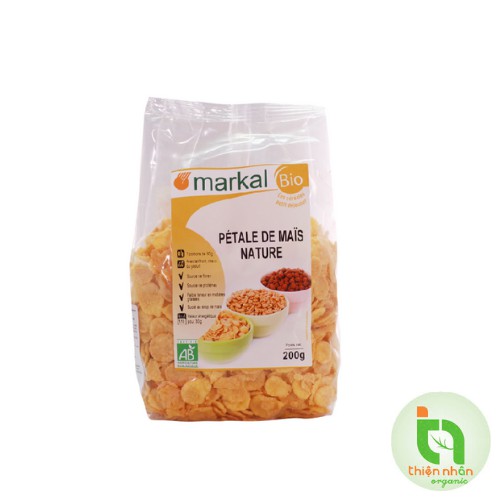 Date 20/8/2022 - Ngũ cốc hữu cơ bắp (ngô) cán dẹp Markal 200g