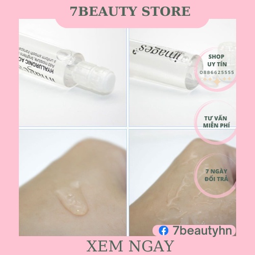 Serum tinh chất HA cấp nước dùng trong spa thẫm mỹ viện