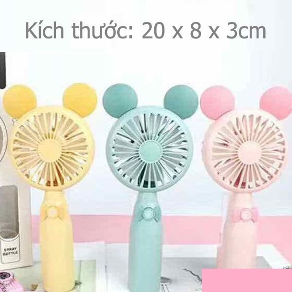 Quạt Phun Sương Mini Hình kute dễ thương Sạc Điện (ảnh shop chụp) | BigBuy360 - bigbuy360.vn