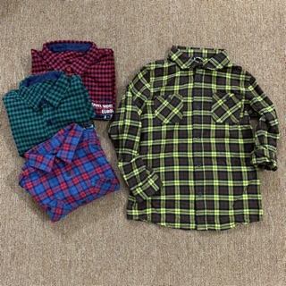 Áo sơ mi dài tay nỉ dạ