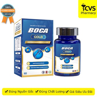 Boca Gold – Viên Uống Hỗ Trợ Cải Thiện Gân Cốt (Hộp 60 viên) - cvspharmacy