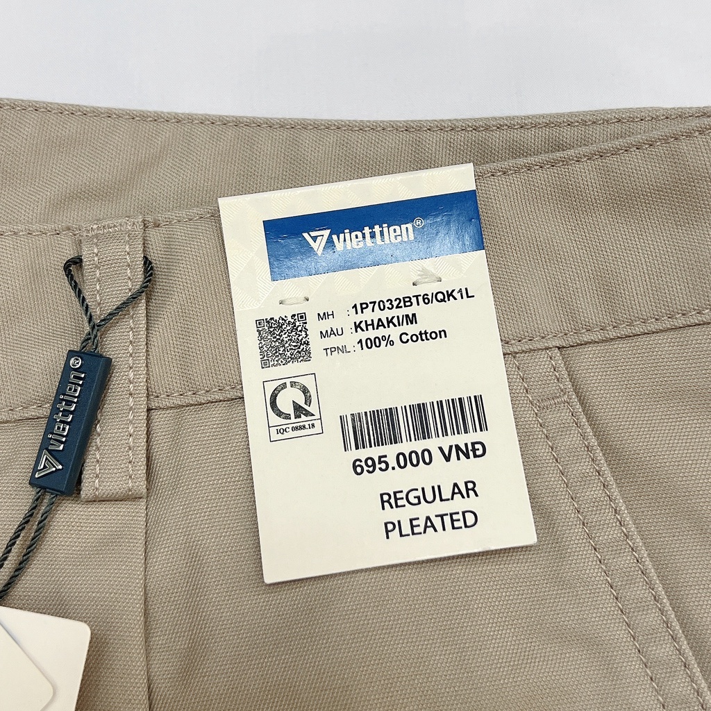 XẢ QUẦN LẺ SIZE - Quần kaki Việt Tiến 1 ly 7032 có size lớn -SIZE 31-33