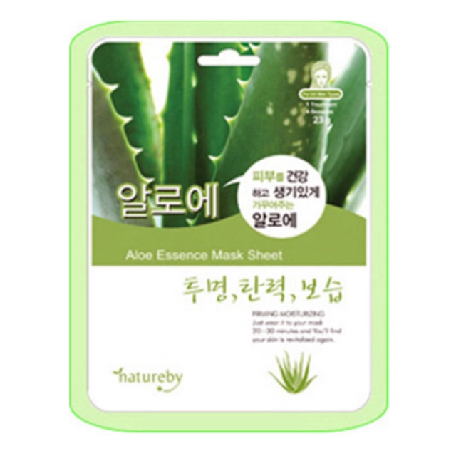 Mặt nạ giấy rau quả Natureby Essence Mask Sheet - Hàng chính hãng hàn quốc