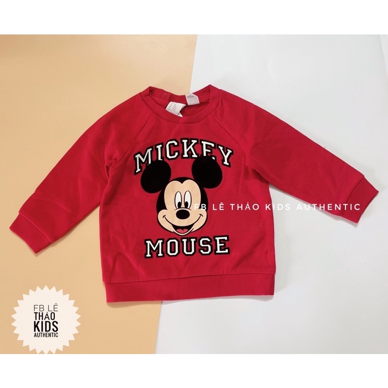 Áo nỉ mickey trai gái