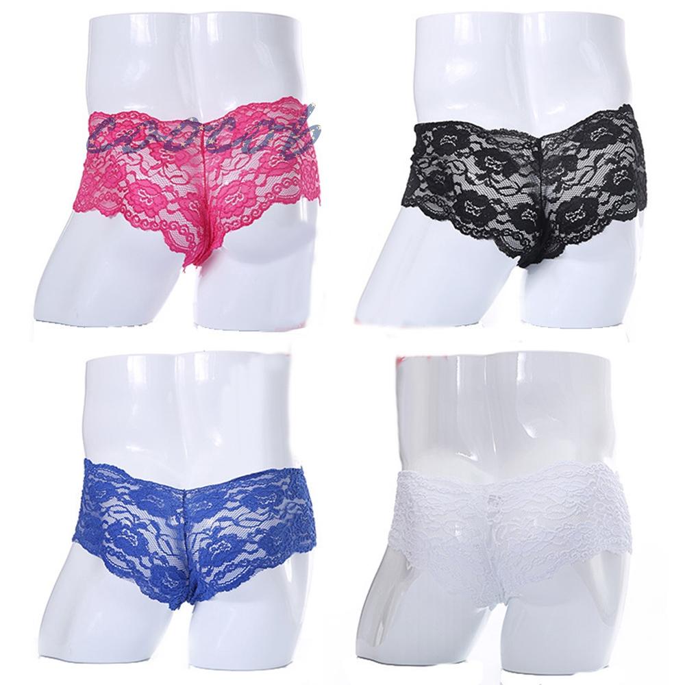 Quần Lót Boxer Phối Ren Quyến Rũ Cho Nam