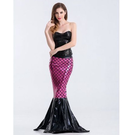 Bộ đồ hóa trang nàng tiên cá cực kỳ đẹp mắt, Trang phục hóa trang mỹ nhân ngư