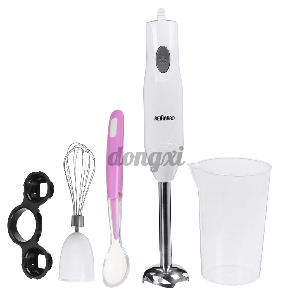 3 in 1 Electric Hand Blender Stick Mixer Grinder Egg Beater Fruit Juicer Food