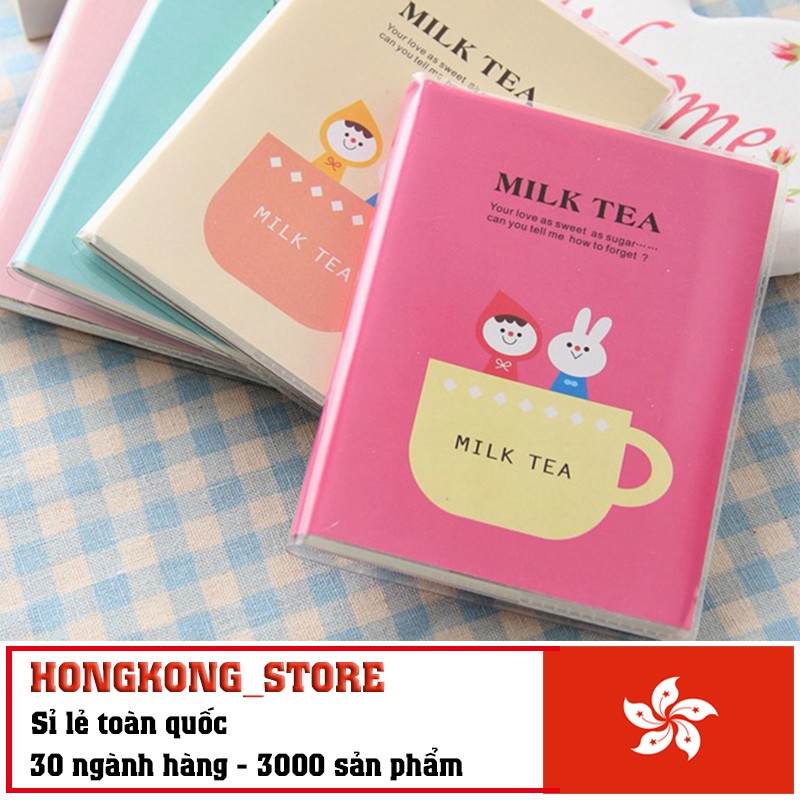 Sổ tay mini MILK TEA độc đáo - Số tay học sinh 69 tờ