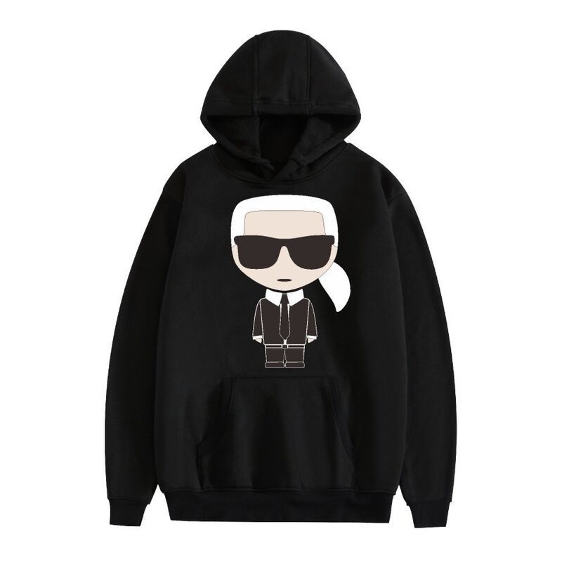 Hàng Có Sẵn Áo Hoodie Karl Lagerfeld Dáng Rộng Hợp Thời Trang Dễ Phối Đồ Cho Nam Và Nữ