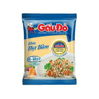 Cháo gấu đỏ thịt bằm gói 50g