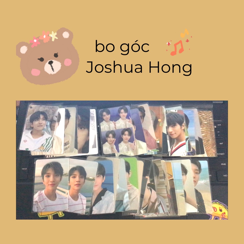SẴN - Thẻ ảnh bo góc của Hồng Trí Tú Joshua SEVENTEEN kích cỡ 6x9 hiệu Lê Đình
