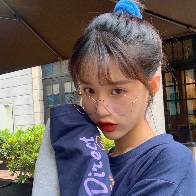 Kính giả cận nữ cao cấp phong cách Hàn Quốc chống tia UV đẹp cute ABICA 023