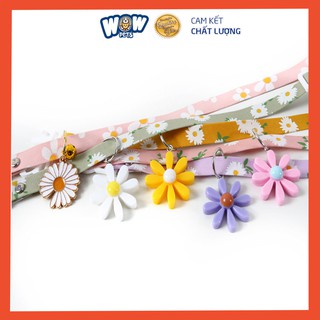 [A004] Vòng cổ hoa cúc cho mèo-Làm đẹp cho mèo-Thời trang cho mèo-Vòng cổ dễ thương cho mèo-wowpets