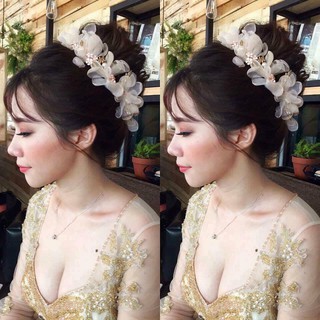 Hoa cài tóc handmade m17 - ảnh thật
