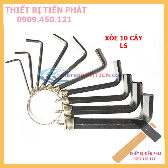 Bộ Lục Giác Xòe 8 Cây, 10 Cây LS Cao Cấp (Chính Hãng)