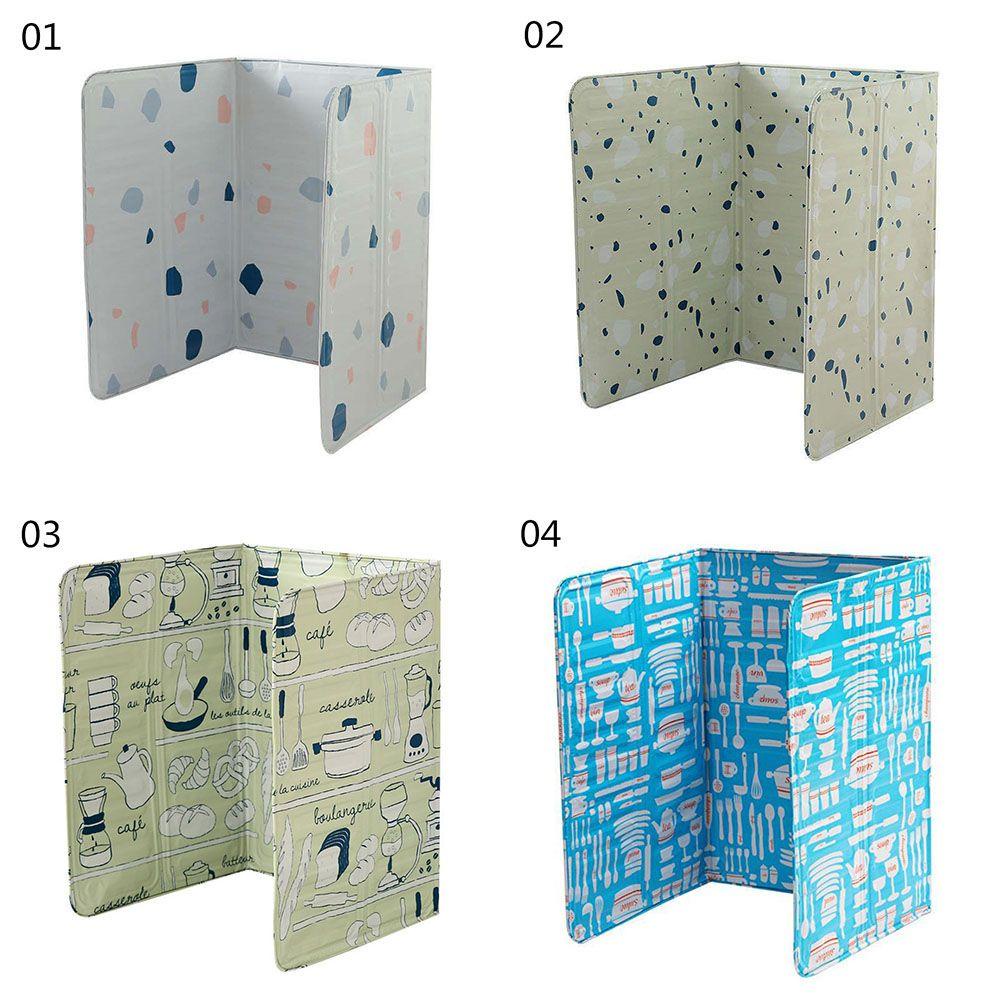 Tấm Chắn Bắn Dầu Cách Nhiệt Chống Bắn Dầu Thiết Kế Gấp Gọn Tiện Dụng Cho Nhà Bếp