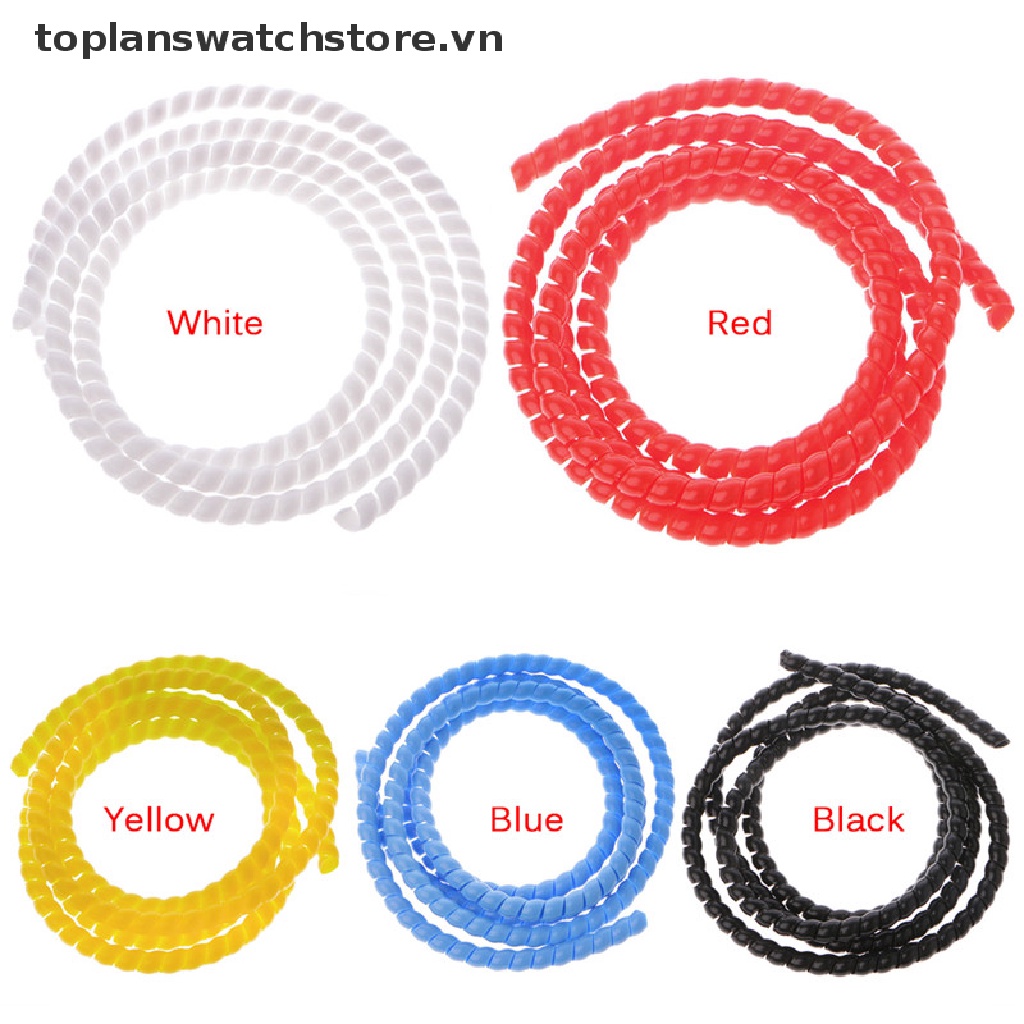 Dây Xoắn Bọc Bảo Vệ Dây Cáp 1m 10mm / 14mm