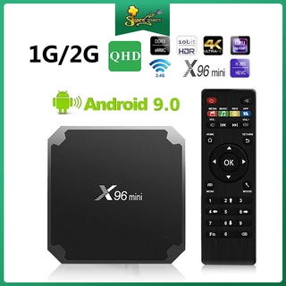 TV Box Thông Minh X96 Android 9.0 2Gb 16Gb Amlogic S905W Lõi Tứ Wifi 2.4Ghz Kèm Phụ Kiện Chất Lượng Cao