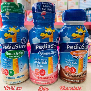  Combo 24c sữa pediasure Dâu scl vani 238ml date 1 2025 