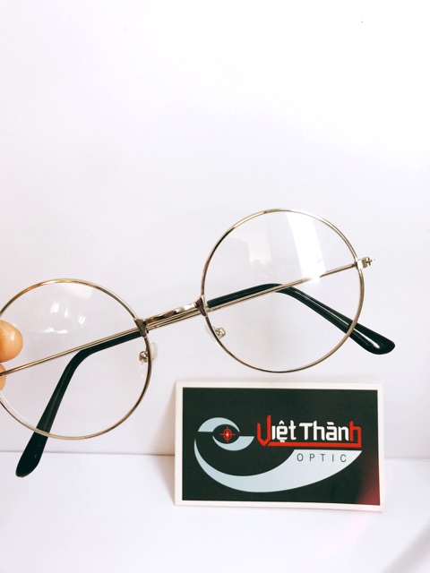 Kính trắng mắt tròn xoe 0 độ ( loại 2 ) | BigBuy360 - bigbuy360.vn