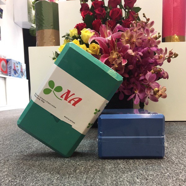 Combo 2 Gạch Tập Yoga Hebeyoga NA 300gr Cao Cấp