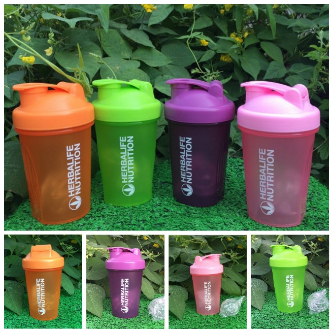 500ml Herbalife Shake Cup Portable Mug Plastic Large Bottle Vacuum Botol Tumbler