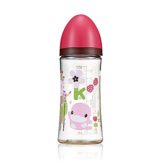 Bình sữa kuku cổ rong nhưa pes 300ml kuku - ku5853a