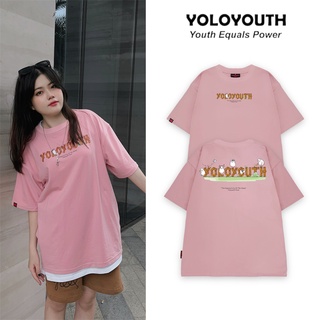Áo thun local brand yoloyouth " 𝐒𝐡𝐞𝐞𝐩 𝐓𝐞𝐞 " / màu hồng