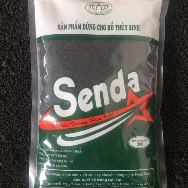 Phân Nền Thủy Sinh SENDA 500Gr - Cốt Nền Sản Xuất Bằng Công Nghệ Nhật Bản Cho Bể Cá Cảnh, Bể Thủy Sinh mini