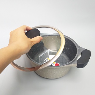 Nồi vân đá đáy từ Lock&Lock Stone LCA6202D IH 20cm