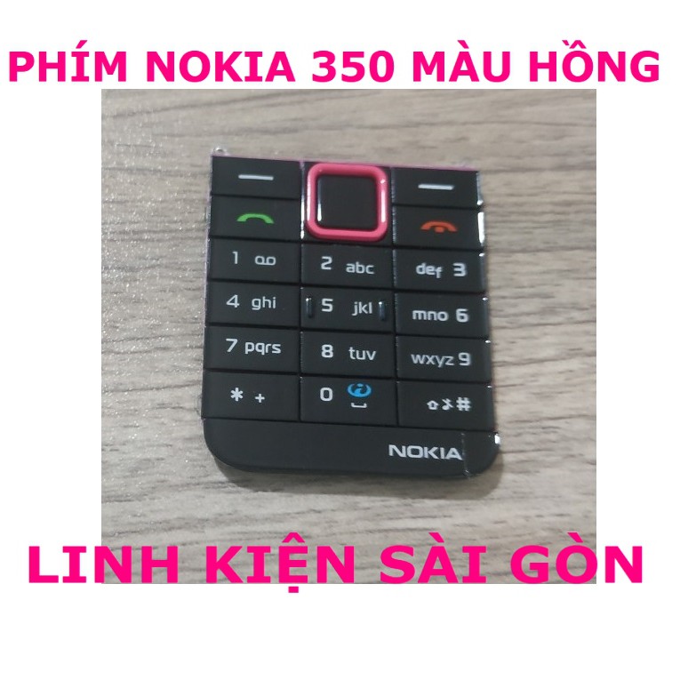 PHÍM NOKIA 3500 MÀU HỒNG