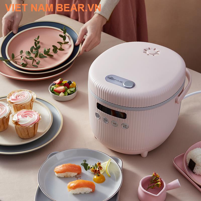 ☃Bear Electric Official Flagship Store Nồi cơm điện Gia dụng 3L Nhỏ 2-3 Người 1 Mini Đa chức năng Chính hãng