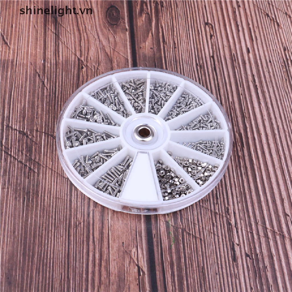 Bộ 1000 Ốc Vít Nhỏ 12 Loại Chuyên Dụng Chất Lượng Cao