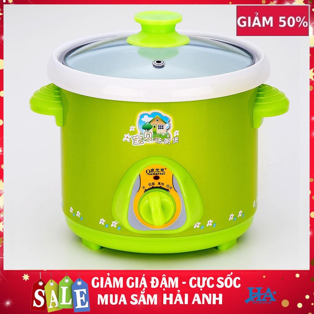 Nồi Nấu Cháo Cho Bé Cao Cấp Chính Hãng - Nồi Hầm Chậm Đa Năng ... Nhanh Chóng ,Dung Tích 1,5L Tiện Ích