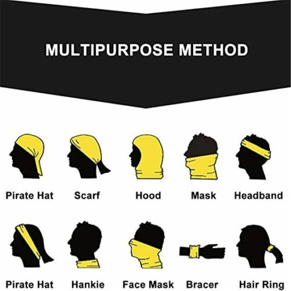 Khăn choàng cổ kiêm mặt nạ chống gió chống bụi đa năng thoáng khí cho người trưởng thành và trẻ em