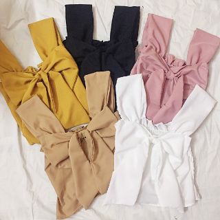 Áo kiểu nơ cúp ngực