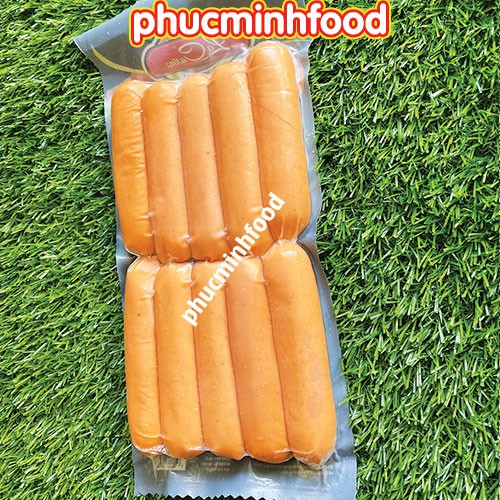Xúc xích Đức Lacusina gói 500gram 10 cây, thơm sả