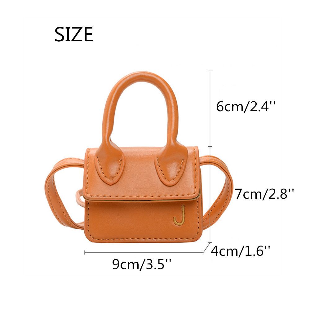 Túi đeo chéo mini MIHAN1 nhiều màu sắc dễ thương cho bé gái