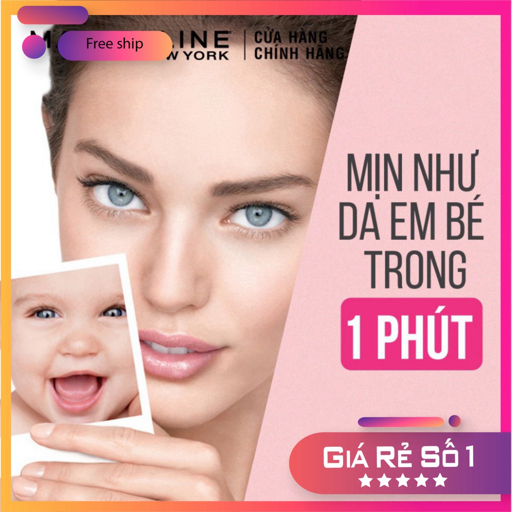 Kem Lót Mịn Da Che Khuyết Điểm Maybelline New York Baby Skin Pore Eraser Primer 22ml Hàng Chính Hãng | BigBuy360 - bigbuy360.vn