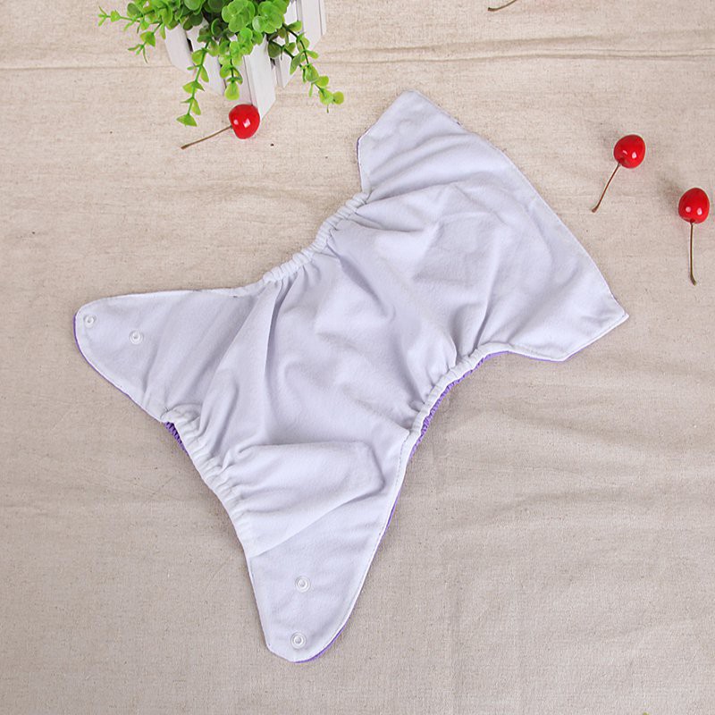 Quần Tã Cotton Pp Màu Trơn Chống Thấm Nước Có Thể Tái Sử Dụng Cho Bé Gái Sơ Sinh