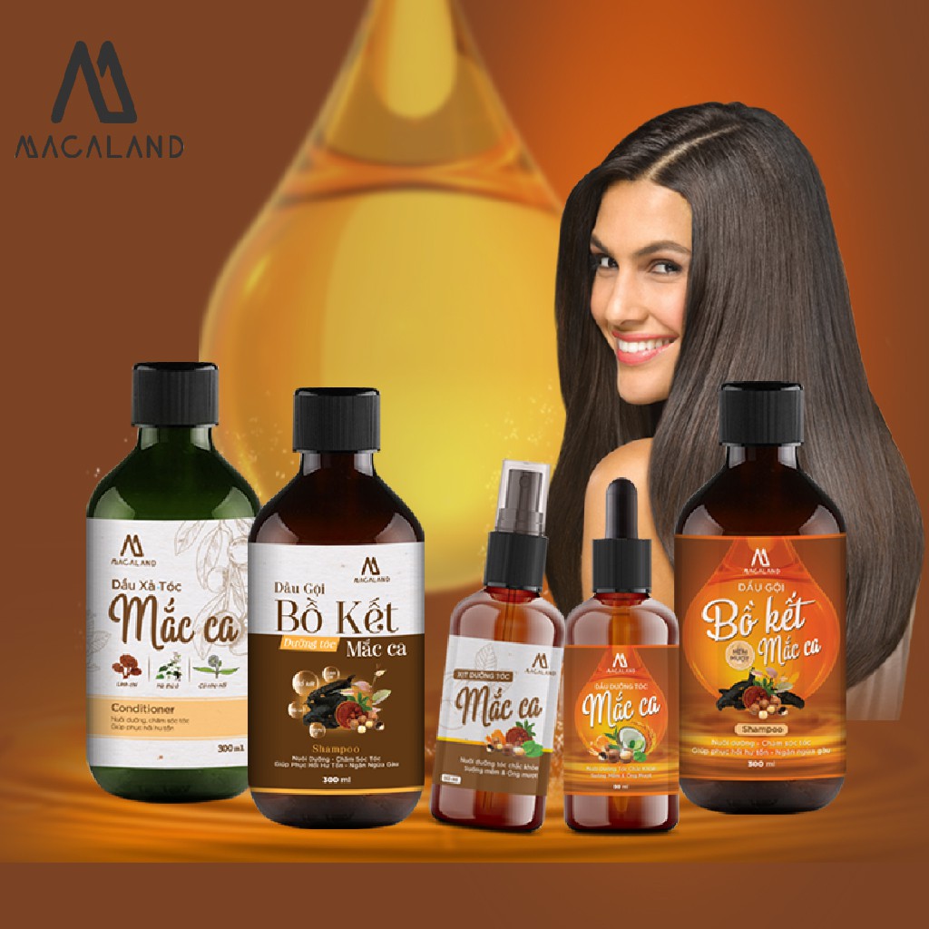 Xịt dưỡng tóc dầu Macadamia 50ml Macaland giảm rụng tóc và kích thích mọc tóc hiệu quả | BigBuy360 - bigbuy360.vn