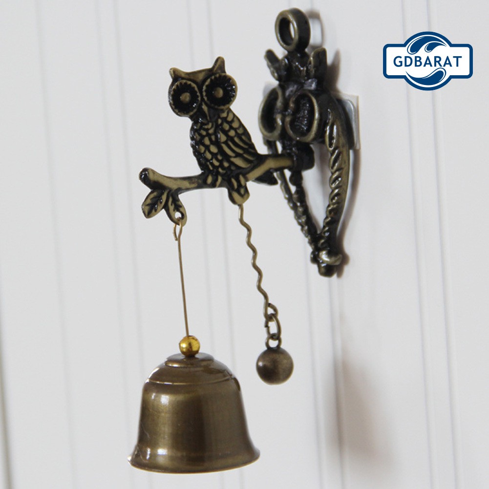 Chuông cửa thiết kế động vật phong cách vintage độc đáo dành cho trang trí nhà cửa